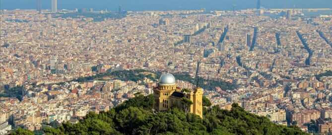 Vue sur Barcelone
