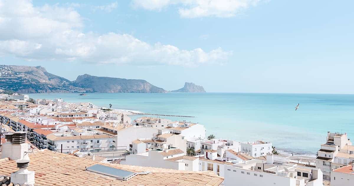 Beautiful seaview in Calpe