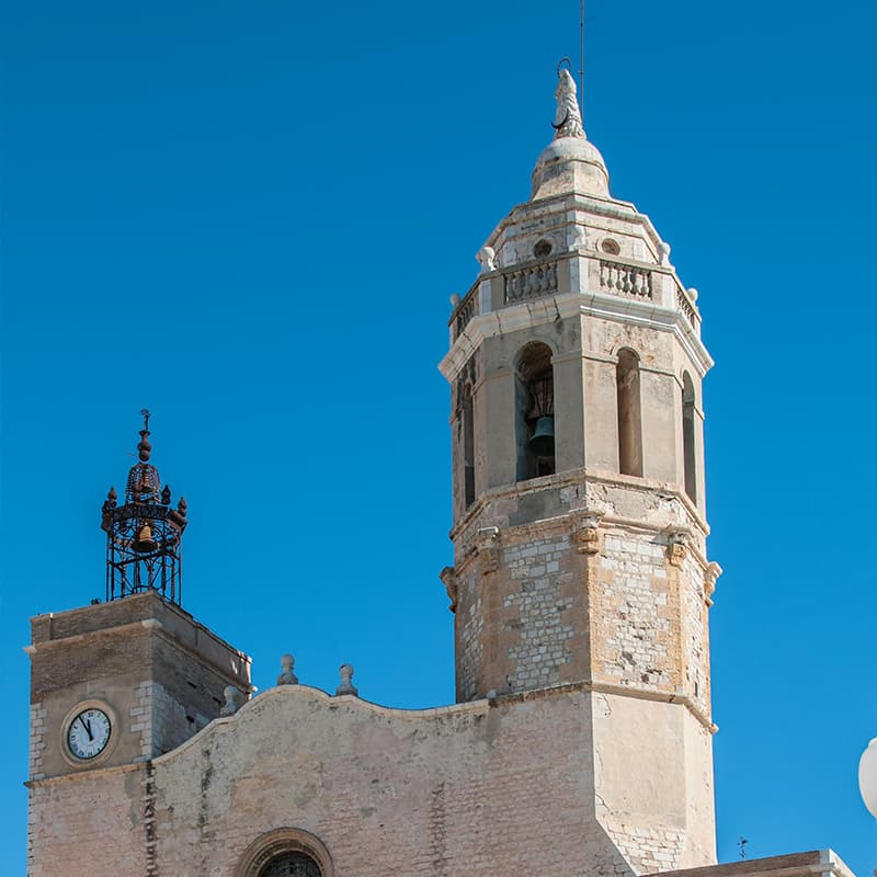 cathédral-de-Sitges Rue de Sitges