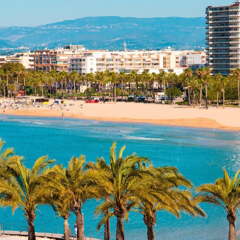 Appartements à Salou sur la plage Plage de Salou