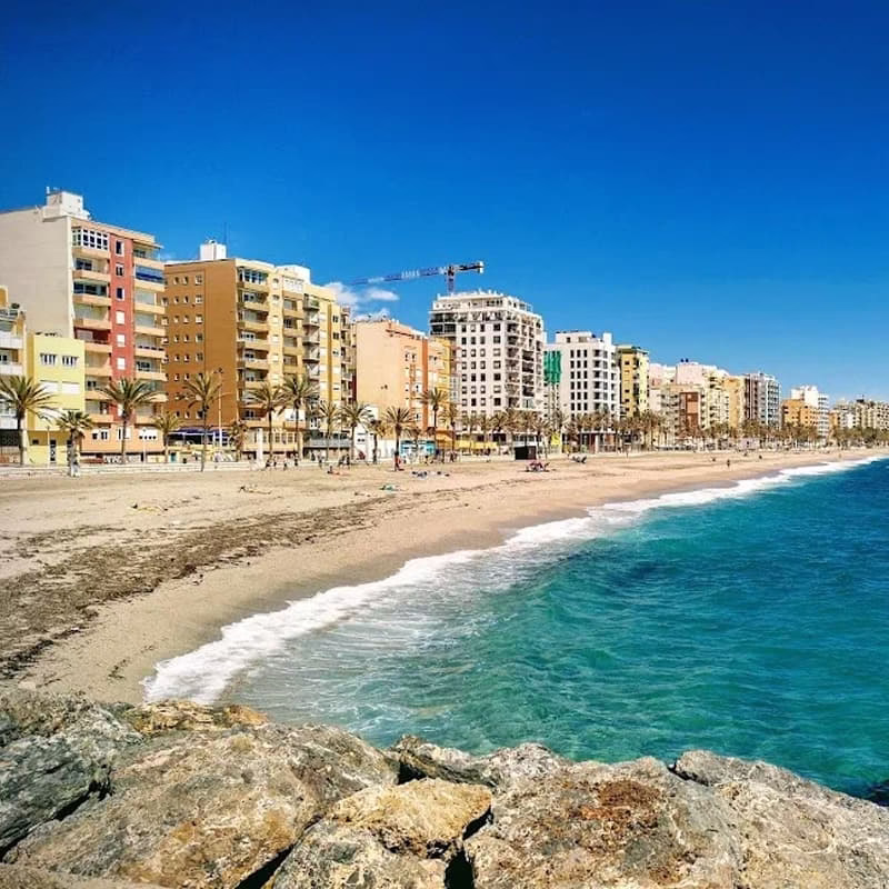 Almeria plage et ville Plage et ville Almeria