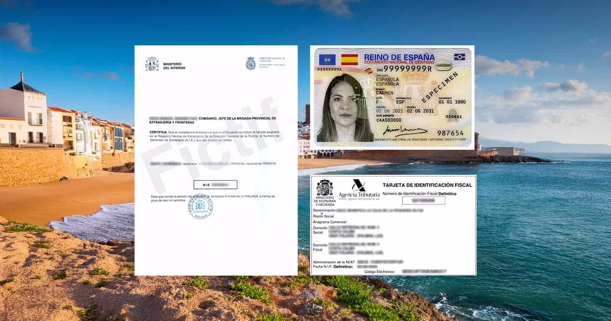 NIE, CIF, NIF et DNI en Espagne