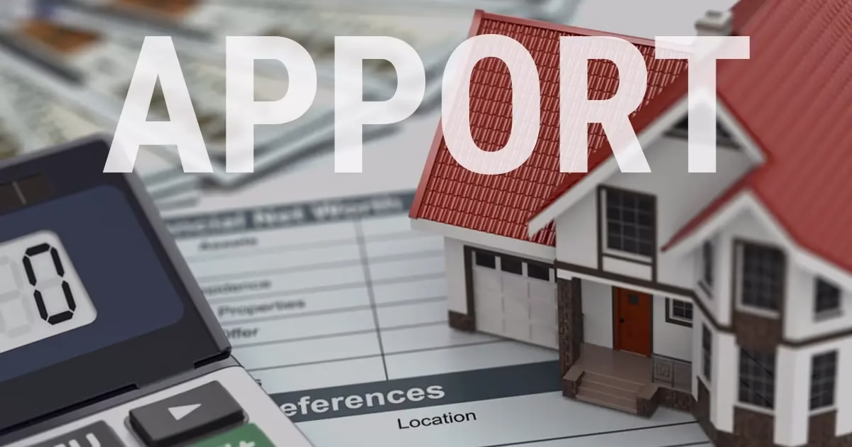 Apport pour achat immobilier