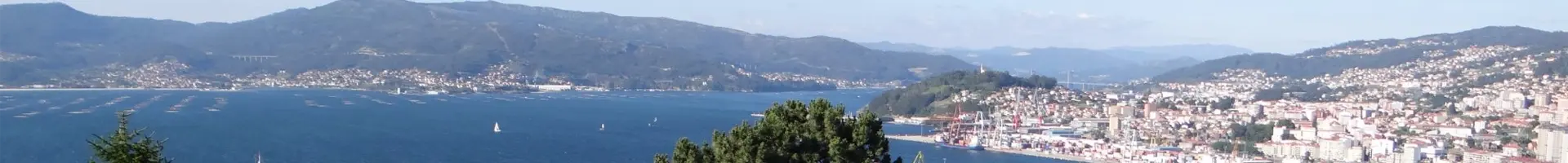 Panorama ville et mer Vigo