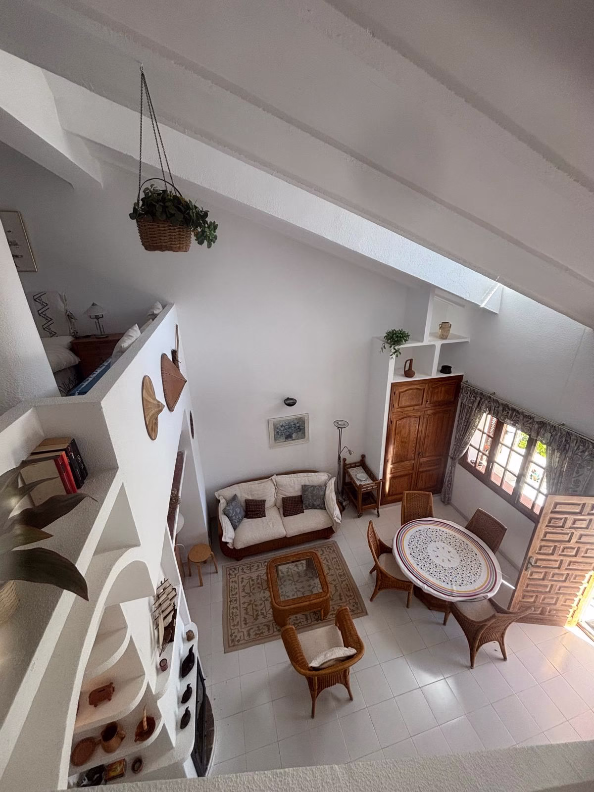 Salon d'une maisson à Alcossebre