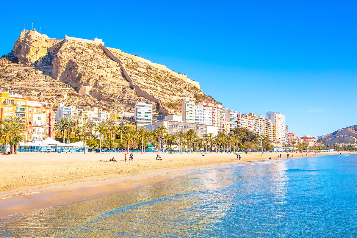 Front de mer de la Costa Blanca à Alicante